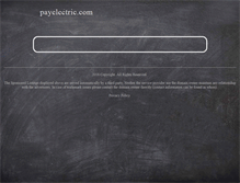 Tablet Screenshot of payelectric.com